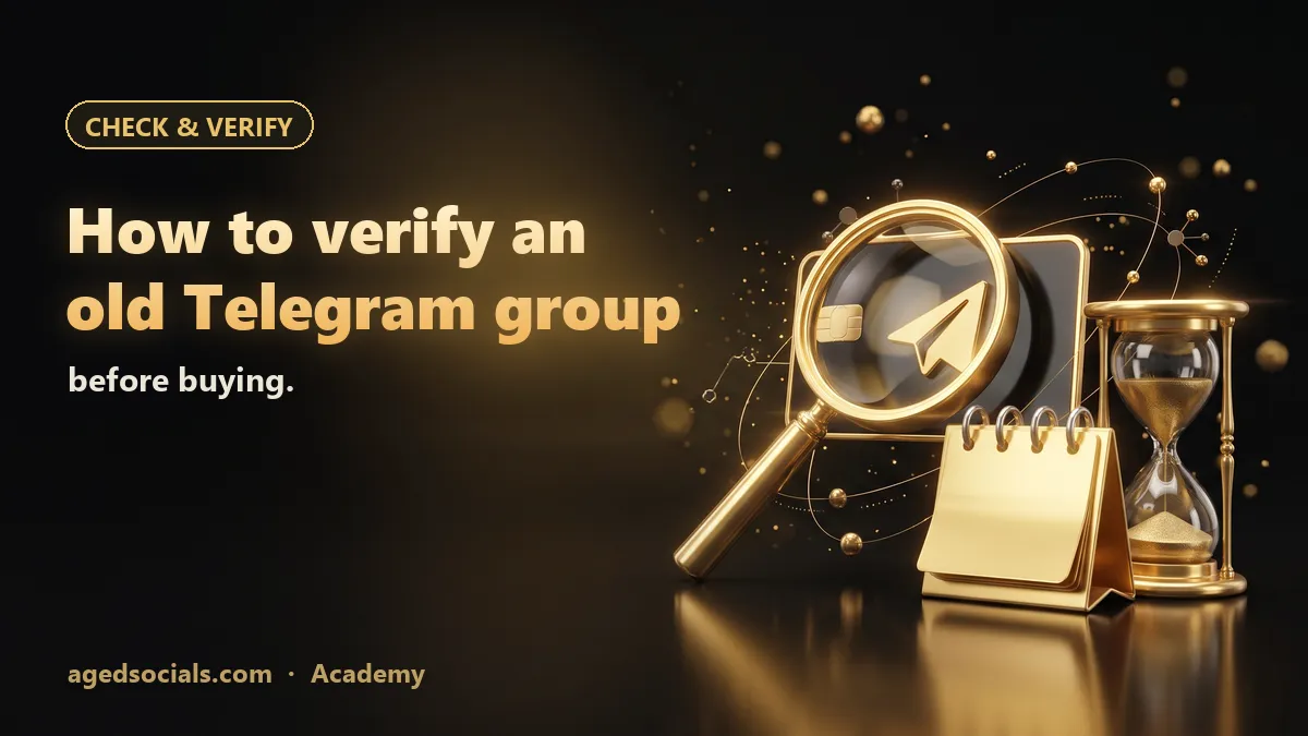 Official Telegram public group interface used as an old group verification reference