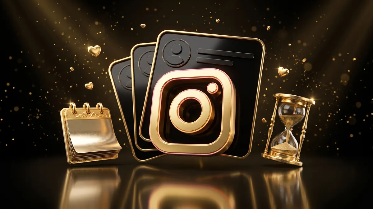 Aged Instagram accounts: AgedSocials illustration