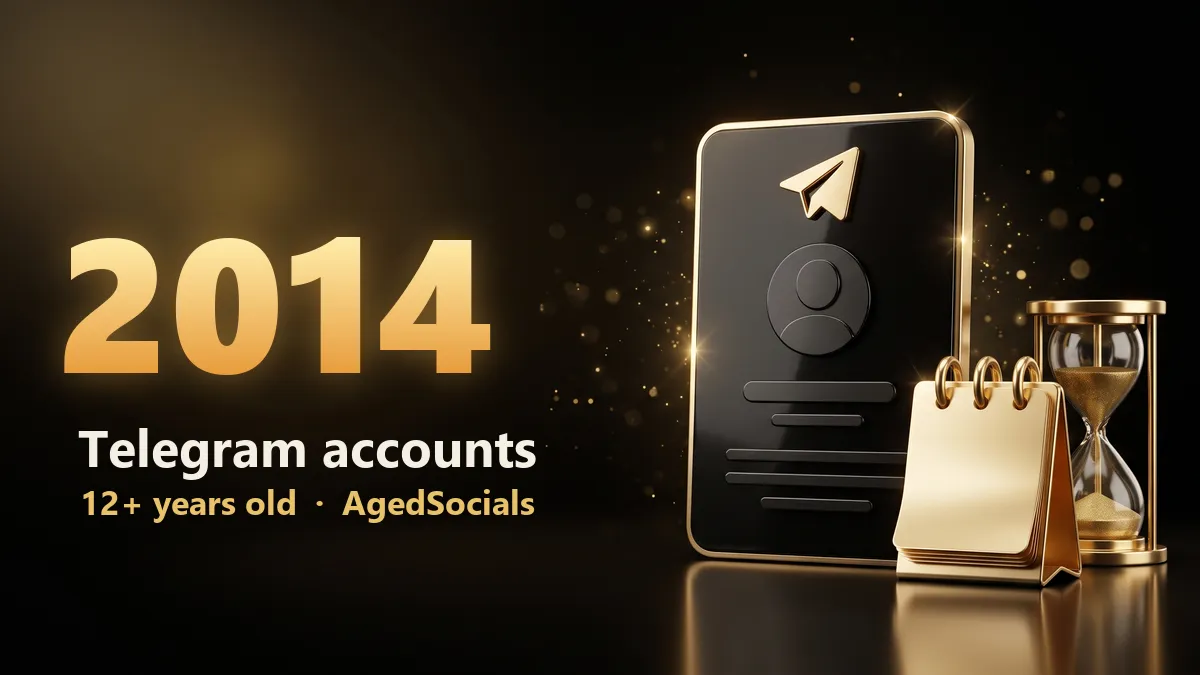 Akun Telegram 2014: ilustrasi AgedSocials