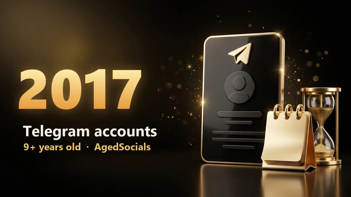 Akun Telegram 2017: ilustrasi AgedSocials